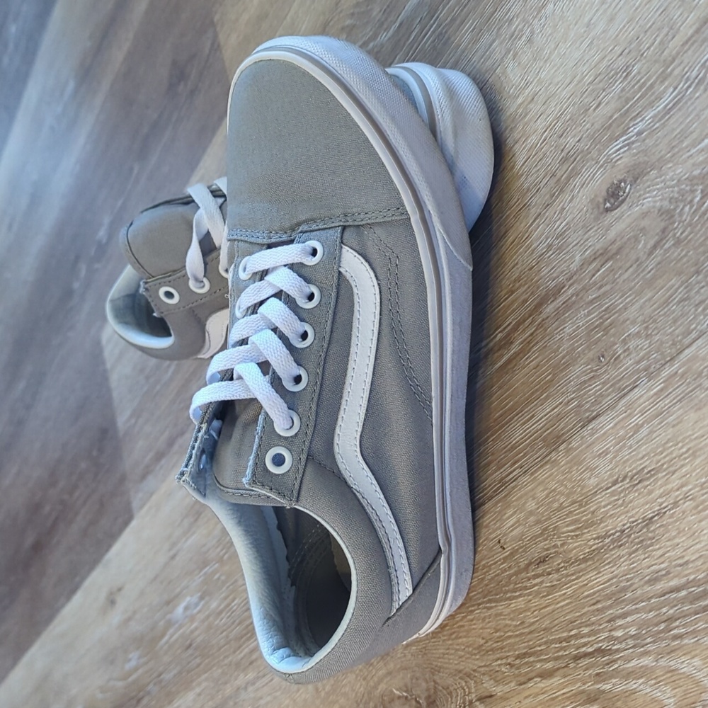 Gray Old Skool Vans